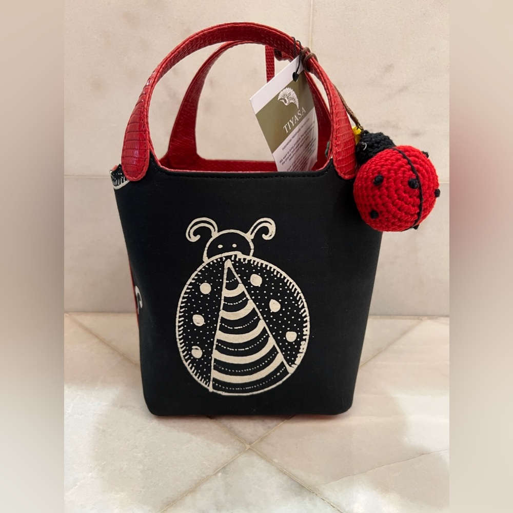Tiyasa Ladybug Tote — NWT